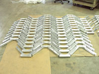 zinc-plated-precision-sheet-metal-welded-steel-airport-wind-sock-mount