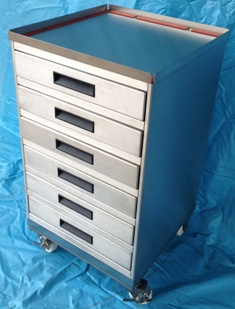 custom-stainless-steel-cabinet-drawers-storing-probe-test-dut-semiconductor-fab-metrology-inspection-lab