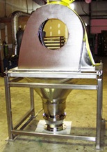 electropolished-stainless-steel-housing-funnel-filter-low-densisty-impurities-chemical-pellet-stream